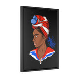 "La Emperatriz" Gallery Canvas Wraps, Vertical Frame