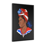 "La Emperatriz" Gallery Canvas Wraps, Vertical Frame