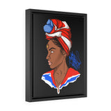 "La Emperatriz" Gallery Canvas Wraps, Vertical Frame