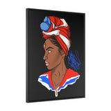 "La Emperatriz" Gallery Canvas Wraps, Vertical Frame