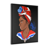 "La Emperatriz" Gallery Canvas Wraps, Vertical Frame