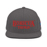 "Boricua Things" Snapback Hat