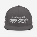 "Growing up with HIP-HOP" Snapback Hat