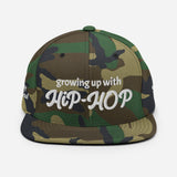 "Growing up with HIP-HOP" Snapback Hat