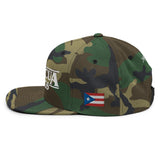 "Boricua Things" Blanco Snapback Hat