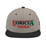 "Boricua Things" RBG Snapback Hat