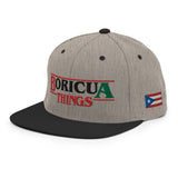 "Boricua Things" RBG Snapback Hat