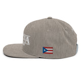 "Boricua Things" Blanco Snapback Hat