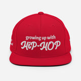 "Growing up with HIP-HOP" Snapback Hat