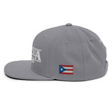 "Boricua Things" Blanco Snapback Hat