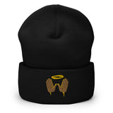 "Golden Wu" Cuffed Beanie