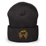 "Golden Wu" Cuffed Beanie