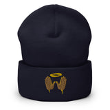"Golden Wu" Cuffed Beanie