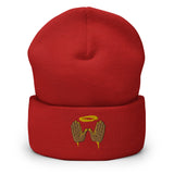 "Golden Wu" Cuffed Beanie