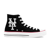 "The Leftovers NYC" Men's Classic High Top Canvas Shoes