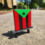 "Afro Boricua" Miniature Canvas