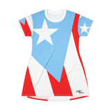 "La Reyna" AOP T-Shirt Dress