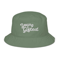 "Young & Gifted" Organic bucket hat