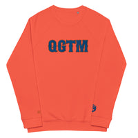 "QGTM" organic raglan sweatshirt
