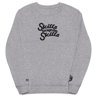 "Skills recognize Skills" Unisex organic sweatshirt