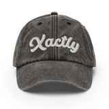 "Xactly" Vintage Hat