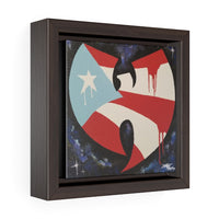 "Wu-Pa'lante" Square Framed Premium Gallery Wrap Canvas