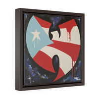 "Wu-Pa'lante" Square Framed Premium Gallery Wrap Canvas