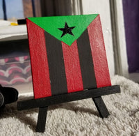 "Afro Boricua" Miniature Canvas