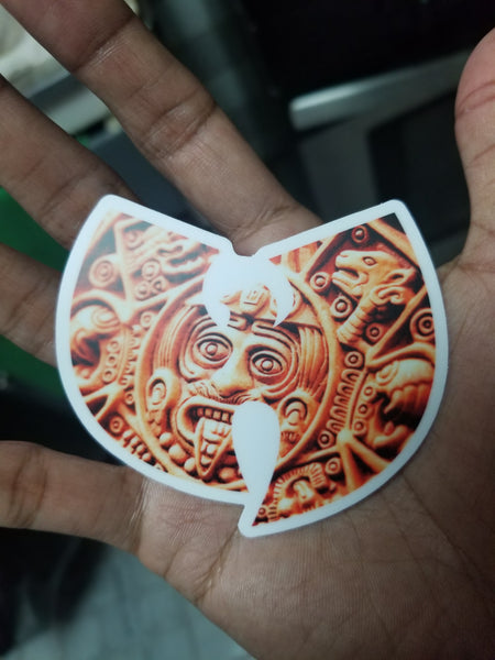 "Wu-Aztecs" Stickers
