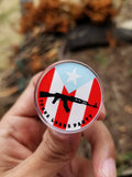 "Young Lords" Acrylic Pins