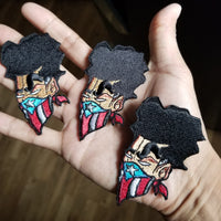 "La Guerra" Embroidered Patches
