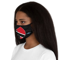"Wu-Trinidad & Tobago" Fitted Polyester Face Mask