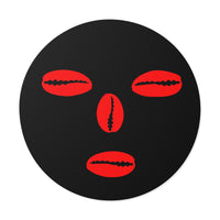 "Elegua" Round Vinyl Stickers