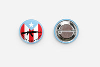 "Young Lords Sky Blue" Buttons