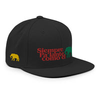 "Siempre Pa'lante com el Elefante" Snapback Hat