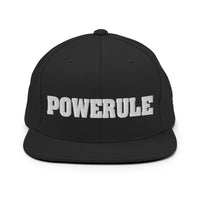 "POWERULE" Snapback Hat