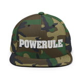 "POWERULE" Snapback Hat