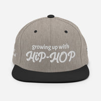 "Growing up with HIP-HOP" Snapback Hat