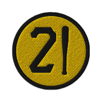 "La Leyenda 21" Embroidered patches