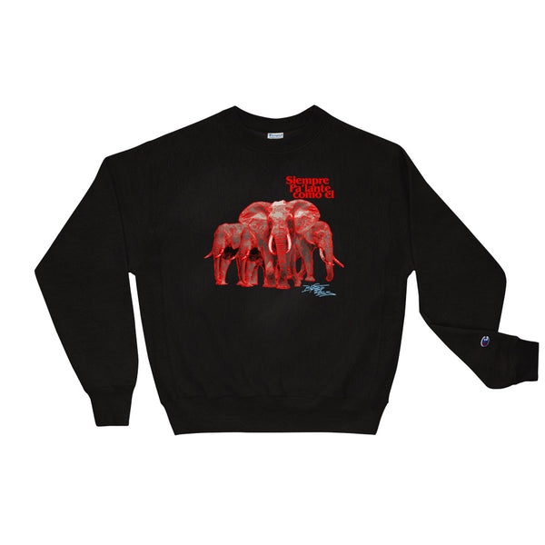 "Siempre Pa'lante como el Elefante 2" Champion Sweatshirt