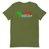 "Africano Boricua 2 " Short-Sleeve Unisex T-Shirt