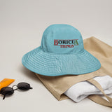 "Boricua Things" Wide brim bucket hat