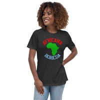 "Africana Boricua" Women's Relaxed T-Shirt