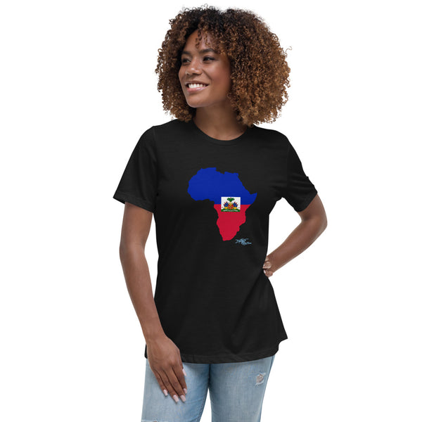 "Ayiti/Africano" Women's Relaxed T-Shirt