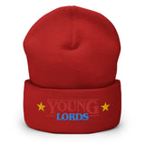 "Young Lords" Cuffed Beanie