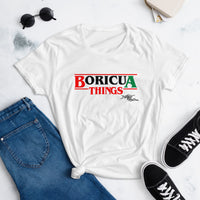 "Boricua Things" Women's short sleeve t-shirt