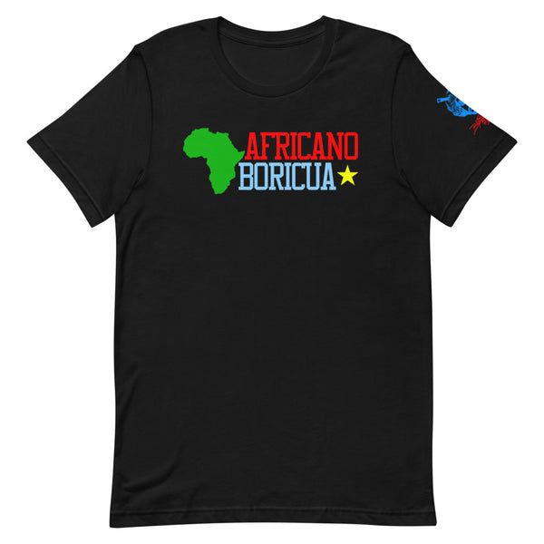 "Africano Boricua 2 " Short-Sleeve Unisex T-Shirt