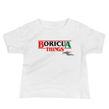 "Boricua Things" Baby Jersey Short Sleeve Tee