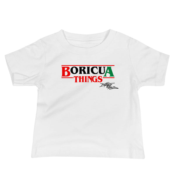 "Boricua Things" Baby Jersey Short Sleeve Tee