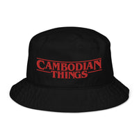 "Cambodian Things" Organic bucket hat